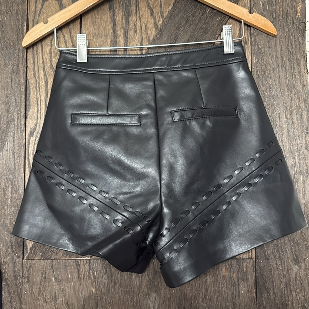 BLANKNYC Faux Leather  Shorts - Picture 4 of 12